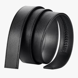 Men's Genuine Leather Cowhide Belt Without Buckle, Decorative Belt Suitable For Jeans Pants,35mm wide