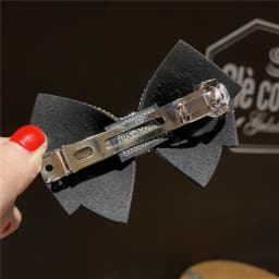 Light Luxury Fashion Bow Rhinestone Hairpin Super Shiny Hair Accessories For Women