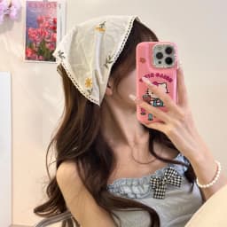 Fabric Printing Triangle Scarf Flower Hair Bands Women Sweet Retro Headwarps Turban Bandana Headbands for Girl Hair Accessories