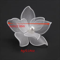 Pure Handmade Fabric Flower Styling Hair Accessories Multi-Layer Hairpin Popular Headdress Bride Wedding Accessories