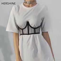 HERSHINE 1-Piece Women's Sexy Shaping Waist Belt, Alluring Bust-Enhancing Wide Waist Belt, Dress Accessory，spring，summer