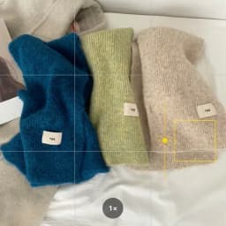 Winter Mohair Scarf Women Luxury Scarves Thicken Warmer Soft Pashmina Shawls Wraps Female Pure Color Knitted Long Scarf