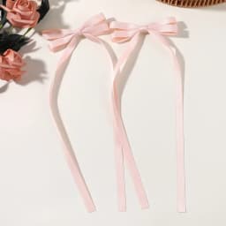2pcs Cute Ribbon Bow Headband Long Tassel Hair Clip Women's Hair Accessories Girls Party Headwear Side Clips Wholesale