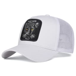 Unisex PANTHER Embroidery Baseball Net Caps Spring and Summer Outdoor Adjustable Casual Hats Sunscreen Hat Sports Cap