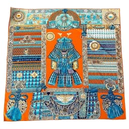 New 90cm Hand-Rolled Hem Palace Armor Battle Queen Twill Scarf Shawl Luxury Decorate Gift Handmade Silk Fashion Accessories