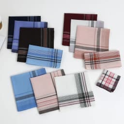 12 Packs of Men's Polyester Handkerchiefs, Classic Plaid Handkerchiefs, Soft and Comfortable Flap Pocket Pants Squares, Great Gifts for Parties, Table Mats, Groom's Souvenirs, Wedding Supplies