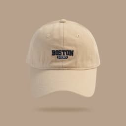 Pink Sweet Girl Ins Embroidered Duck Tongue Hat Versatile Curved brimmed Men's Baseball Hat Spring and Autumn