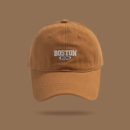 Pink Sweet Girl Ins Embroidered Duck Tongue Hat Versatile Curved brimmed Men's Baseball Hat Spring and Autumn