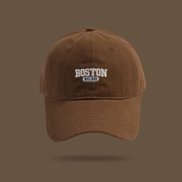 Pink Sweet Girl Ins Embroidered Duck Tongue Hat Versatile Curved brimmed Men's Baseball Hat Spring and Autumn