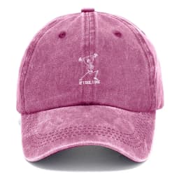 Vintage Washed Cotton Baseball Cap Adjustable Distressed Trucker Hat for Men Women Gym Humor Gothic Cotton Cap Soft Breathable
