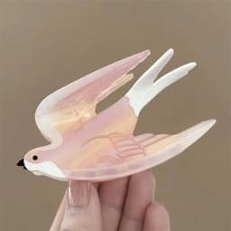 1/2pcs Sweet and cute new vinegar hair clip, bird animal, shark clip, swallow clip, dished hair, ponytail clip, hair catcher