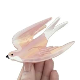 1/2pcs Sweet and cute new vinegar hair clip, bird animal, shark clip, swallow clip, dished hair, ponytail clip, hair catcher
