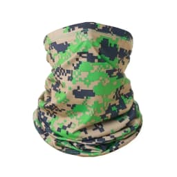 Women Men Ice Silk Face Cover Neck Tube Outdoor Sports Bandana Scarf Breathable Hiking Scarf Neck Gaiter Camo Army Bandana