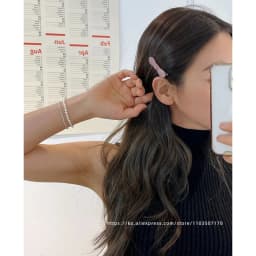 French mini small broken hair clip~Korean France bow duckbill clip top clip bangs clip side clip