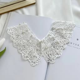 Doll Collar Lace Fake Collar Pearl Clothes Accessories Decoration Shirt Collar Dress Decorative Shoulder Detachable Shawl