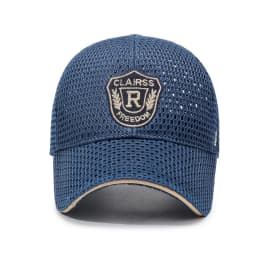 Men's Baseball Cap Breathable Mesh Woven Craft Polyester Label Decorated Solid Color Sporty Spring and Summer
