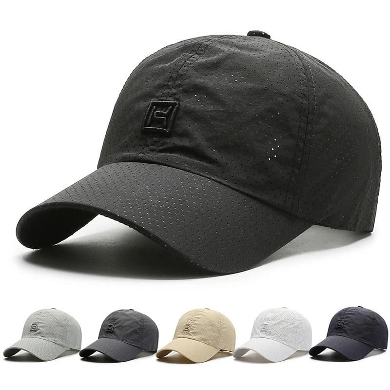 Unisex Sunshade Breathable Quick-drying Baseball Cap With Trendy Pattern For Outdoor Fishing