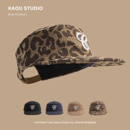 Niche Flat Top Baseball Cap Flat Brim Sunshade Street Retro Duckbill Cap