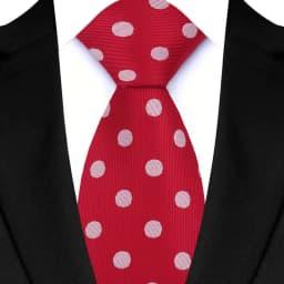 Vintage 8CM Necktie Fashion Man's Tie Polka Dots Wedding Neckties For Men Neck tie Unisex Dress Shirt Collar Neckwear Cravat