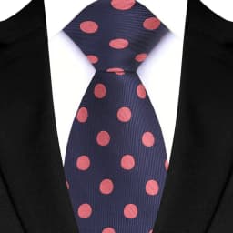 Vintage 8CM Necktie Fashion Man's Tie Polka Dots Wedding Neckties For Men Neck tie Unisex Dress Shirt Collar Neckwear Cravat