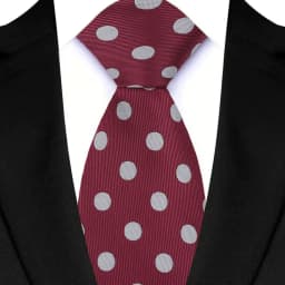Vintage 8CM Necktie Fashion Man's Tie Polka Dots Wedding Neckties For Men Neck tie Unisex Dress Shirt Collar Neckwear Cravat