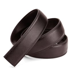 Genuine Leather High-quality Cowhide Belt Without Buckle DIY Men's Belt Fashionable Men's No Buckle Belts Suitable Daile Wear