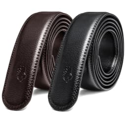 Genuine Leather High-quality Cowhide Belt Without Buckle DIY Men's Belt Fashionable Men's No Buckle Belts Suitable Daile Wear