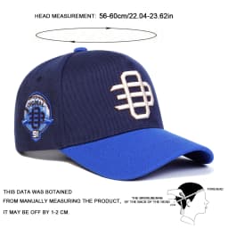 Unisex OE Side 91 Embroidery Baseball Caps Spring and Autumn Outdoor Adjustable Casual Hats Sunscreen Hat