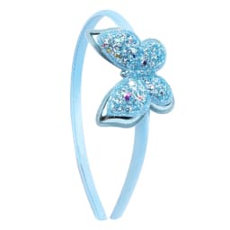 1PC Glitter Butterfly Headbands Set for Kids, Colorful Sparkly Hair Accessories, Cute Hairbands for Girls' Party & Daily Wear