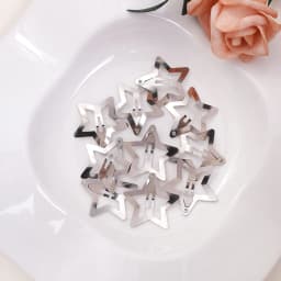 5/10/20Pcs Silver Star Y2K BB Hair Clips Women Grils Cute Metal Star Hair Clips Side Barrettes Hair Accessories Headwear Gifts