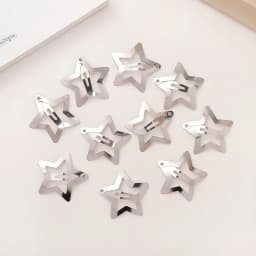 5/10/20Pcs Silver Star Y2K BB Hair Clips Women Grils Cute Metal Star Hair Clips Side Barrettes Hair Accessories Headwear Gifts