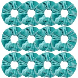 Women Soft Velvet Chouchou Hair Ties Solid Color Fluffy Large Scrunches Set Wholesale 12pcs Schrunchy Pack For Girls