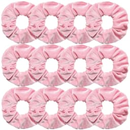 Women Soft Velvet Chouchou Hair Ties Solid Color Fluffy Large Scrunches Set Wholesale 12pcs Schrunchy Pack For Girls