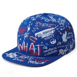 1pc Colorful Graffiti Hip-hop Baseball Cap,outdoor Sun Protection Printed Casual Duckbill Cap,personalized for Men and Women
