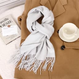 70Color Solid Winter Women Scarf Warm Thicken Cashmere Shawl Outdoor Tassels Pashmina Lady Wrap Windproof Scarves Fashion Luxury