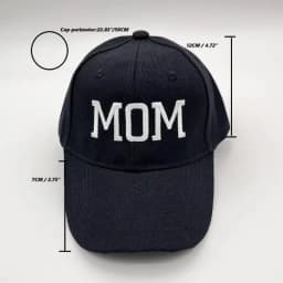 DAD MOM Embroidered Baseball Hat Men's and Women's Retro Vintage Fashion Couple Hat Hip Hop Hat