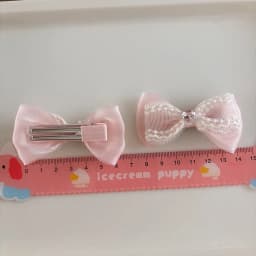 Baby Lace Pearl BB Clips Set Korean Sheer Bow Hair Ties Girls Hair Accessories 2025 Childrens Day Gift