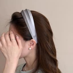 New Korean Style Satin Headbands Solid Color 4cm Wide Hairbands Ladies Non-slip High Cranium Hair Hoops Fashion Hair Accessories