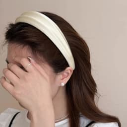 New Korean Style Satin Headbands Solid Color 4cm Wide Hairbands Ladies Non-slip High Cranium Hair Hoops Fashion Hair Accessories