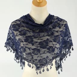 Fashion Solid Triangle Veil Scarf Women Polyester Jacquard Rose Shawl Wedding Turban