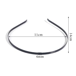 10pcs 11x14cm Metal Headband Fashion Simple Hair Fixing Head Hoop Headband For DIY Handmade Hairbands Headwear Decor Accessories