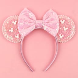 1pc Cute Hairband Exquisite Mickey Mouse Inlay Party Festival Travel Wear Women's Girls Perfect Gift Fashion Hair Accessories