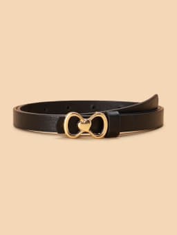 1PCS A new fashion women's double circle love buckle belt high-quality pu jeans dress decorative belt all seasons universal