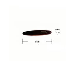 2pcs/set Acetate Hair Clip Oval Geometric Side Pins Colorful Hairpin Elegant Sweet Women Hair Accessories