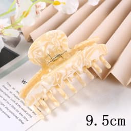 Fashion Acetate Acrylic Hair Claw Elegant for Women, Thick Hair Aesthetic Hair Claw, Party Wedding Gift Evening Date Cute