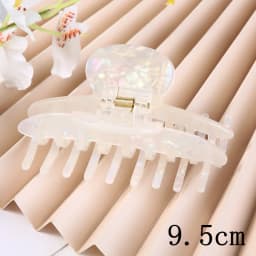 Fashion Acetate Acrylic Hair Claw Elegant for Women, Thick Hair Aesthetic Hair Claw, Party Wedding Gift Evening Date Cute