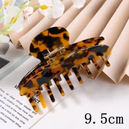 Fashion Acetate Acrylic Hair Claw Elegant for Women, Thick Hair Aesthetic Hair Claw, Party Wedding Gift Evening Date Cute