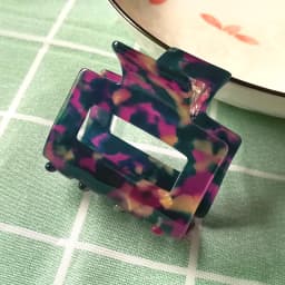 Fashion Acetate Acrylic Hair Claw Elegant for Women, Thick Hair Aesthetic Hair Claw, Party Wedding Gift Evening Date Cute