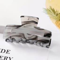 Fashion Acetate Acrylic Hair Claw Elegant for Women, Thick Hair Aesthetic Hair Claw, Party Wedding Gift Evening Date Cute