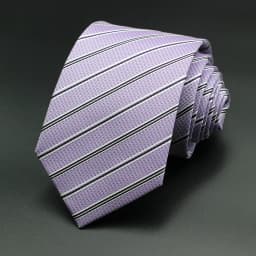 Tie Gravatas Fashion Wholesale Woven Striped Necktie Wedding Accessories Blue Man Fit Group Party Office Neck Ties
